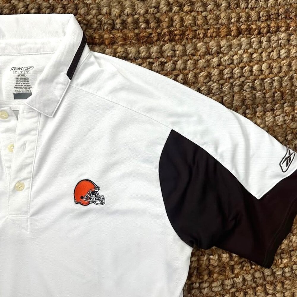 Cleveland Browns NFL Polo Shirt (Large) Reebok